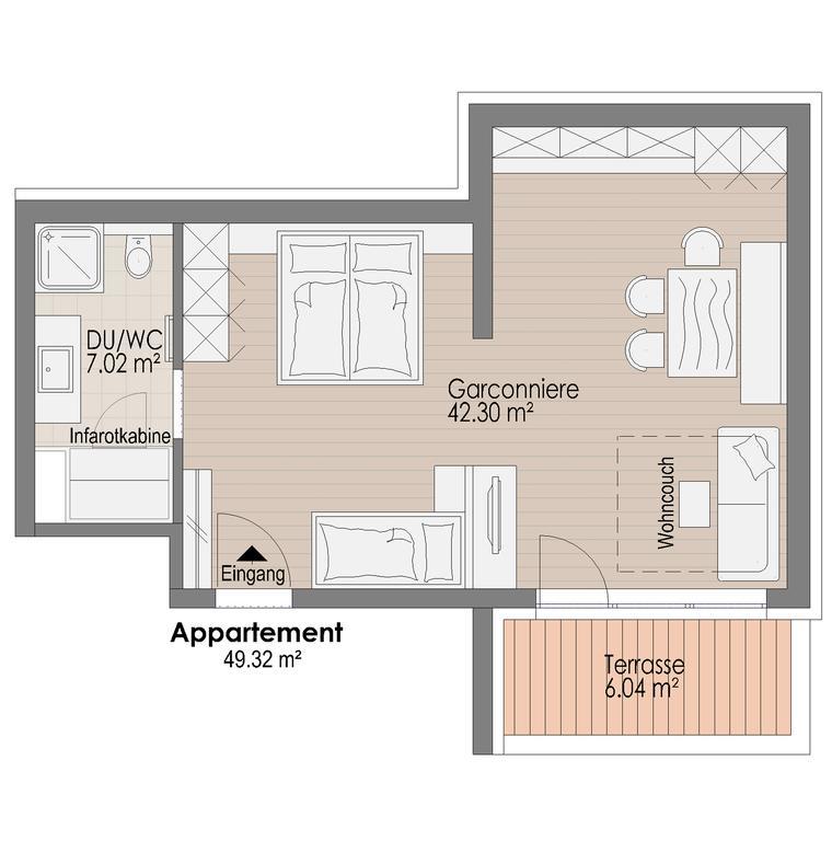 Lux Appartements Ischgl Værelse billede